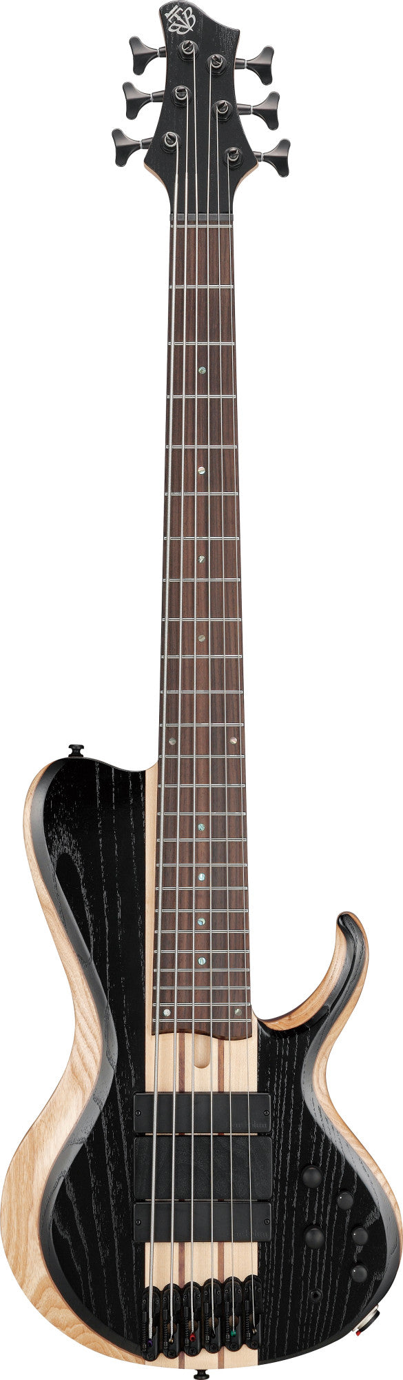 IBANEZ Bass Workshop BTB E-Bass 6-String - Weathered Black Low Gloss