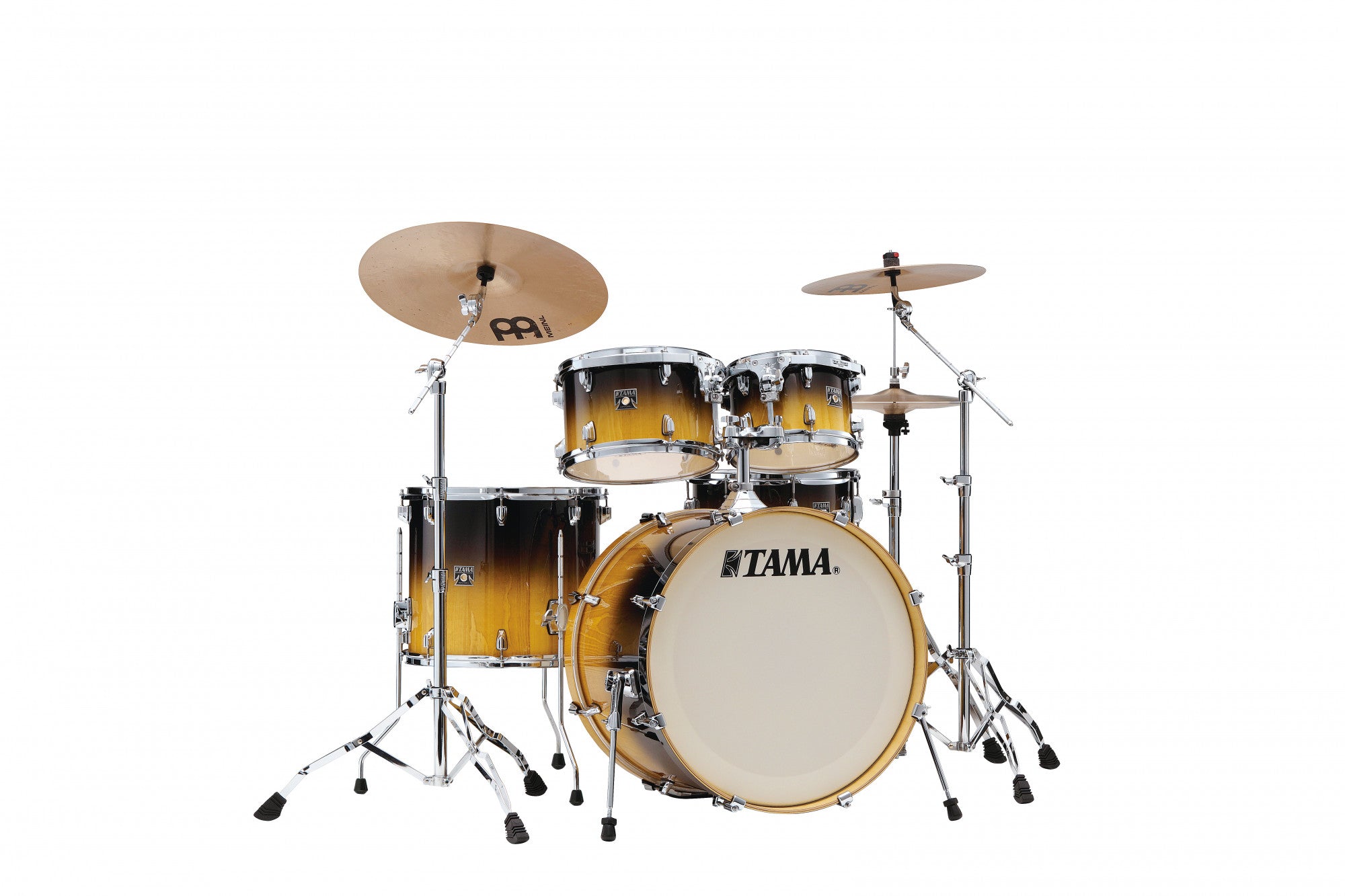 TAMA Superstar Classic Shell Kit 5 teilig - Gloss Lacebark Pine Fade/Chrom HW