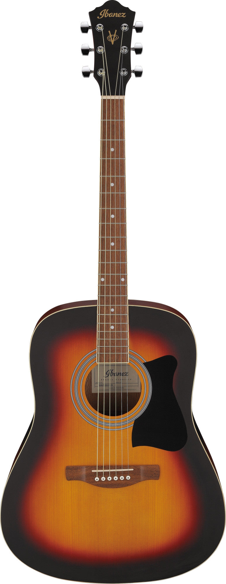 IBANEZ Jampack Akustikgitarren-Set 6-String - Open Pore Vintage Sunburst + Gigbag, Gurt, Stimgmerät & Plektren