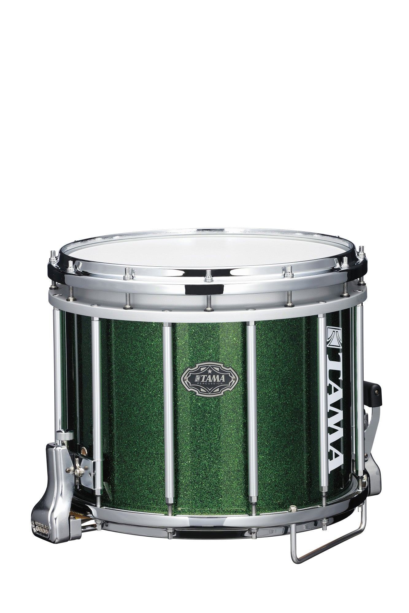 TAMA Fieldstar Marching Snare Drum 14" x 12" - Jade Sparkle