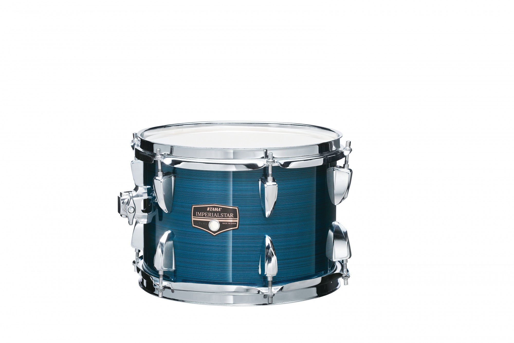 TAMA Imperialstar Rack Tom 10" x 7" - Hairline Blue/Chrom HW