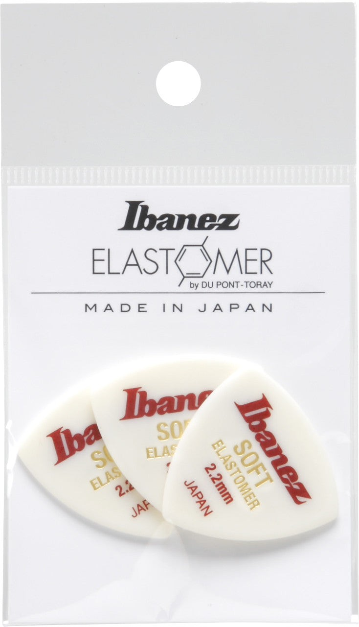IBANEZ Elastomer Picks - 3er Pack