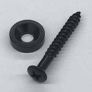 IBANEZ Schraube mit Unterlegscheibe 5mm x 40mm für PS60 - 4 Stück/Set Schwarz