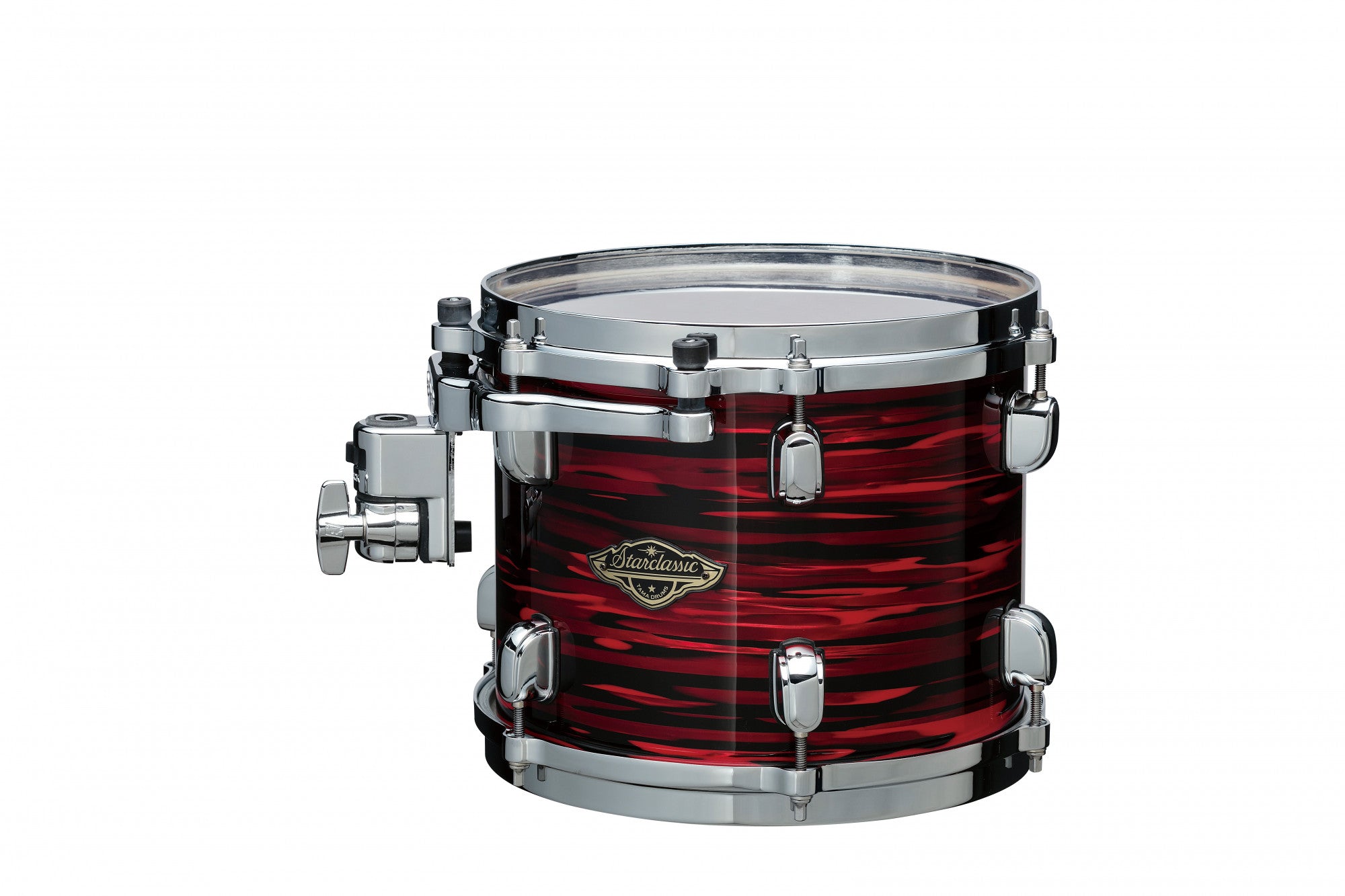 TAMA Starclassic Walnut/Birch Duracover Wrap Rack Tom 13" x 9" - Red Oyster/Chrom HW