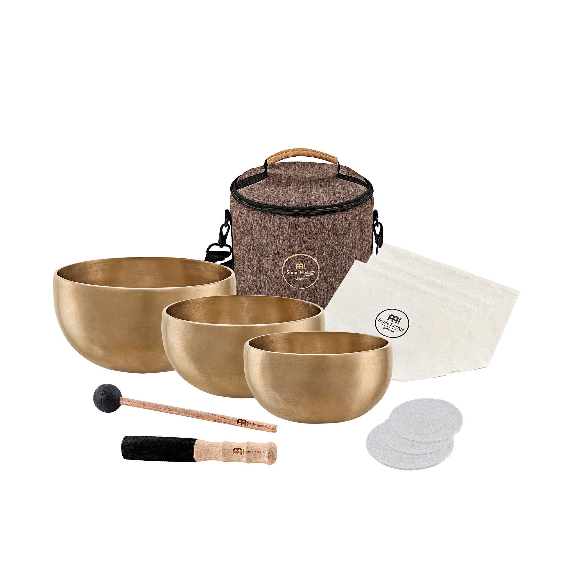 Meinl Sonic Energy Yoga Nidra Singing Bowl Set - 3 teilig