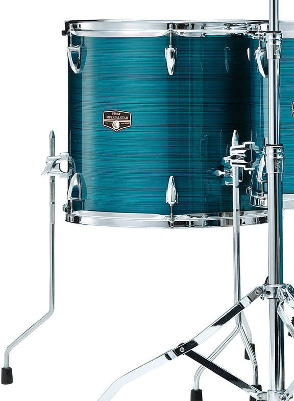TAMA Imperialstar Floor Tom 18" x 16" - Hairline Blue/Chrom HW