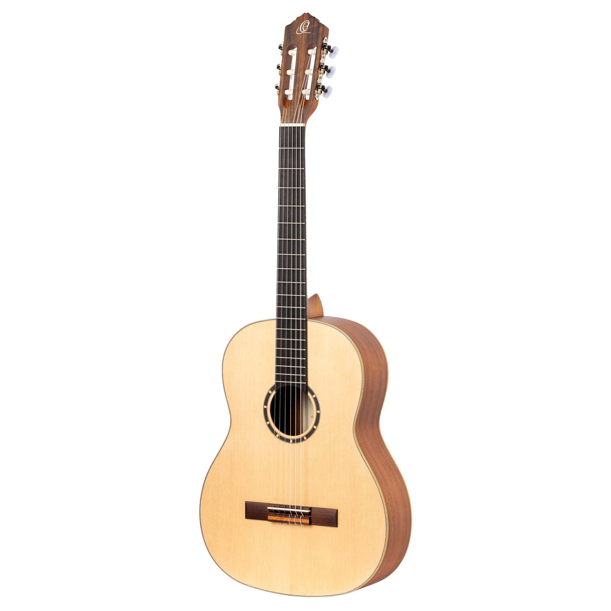 ORTEGA Family Series 4/4 Slim Neck Konzertgitarre 6 String Lefty - Mahagoni Natur + Bag