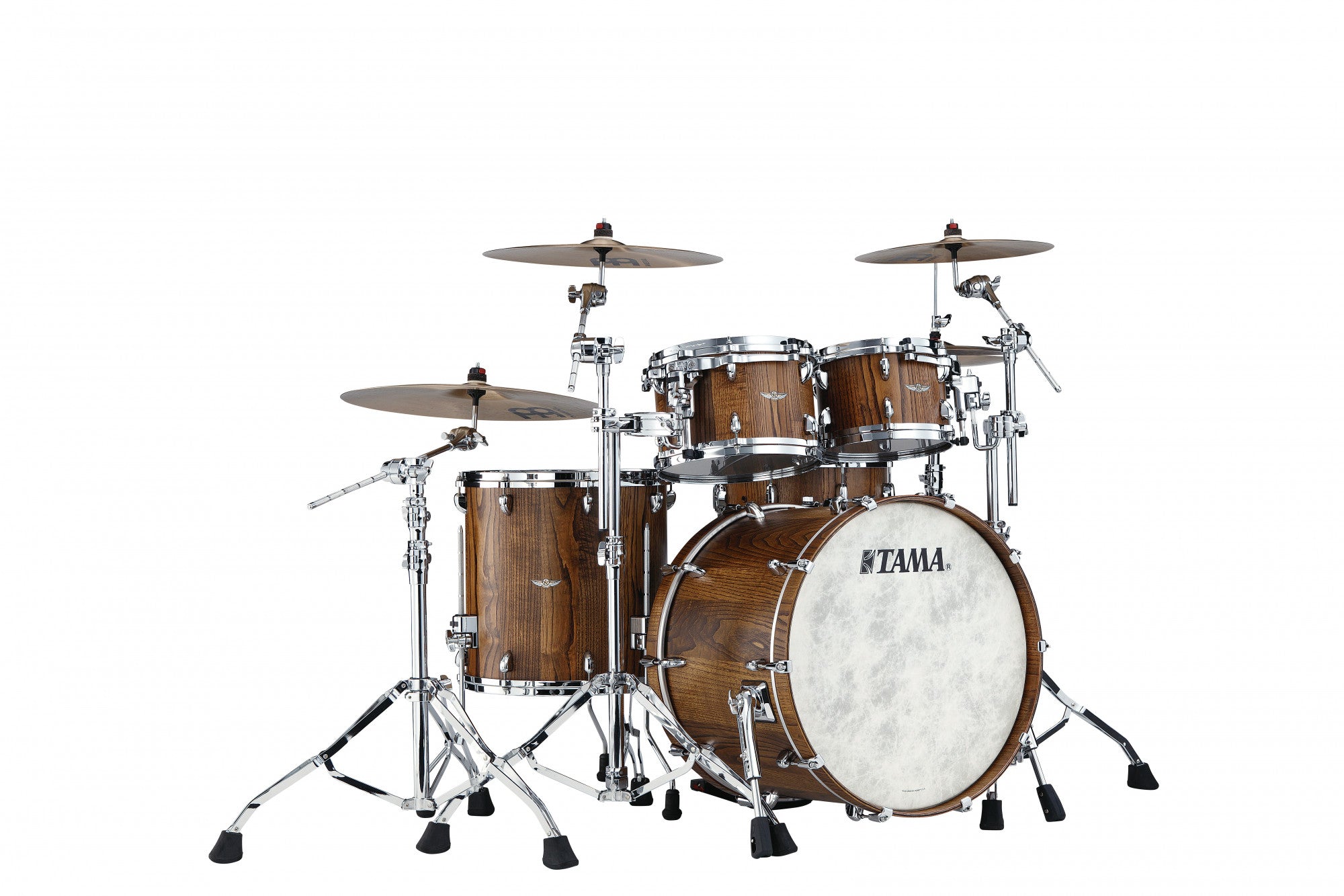 TAMA STAR Walnut Shell Kit 4 teilig - Roasted Japanese Chestnut/Chrom HW