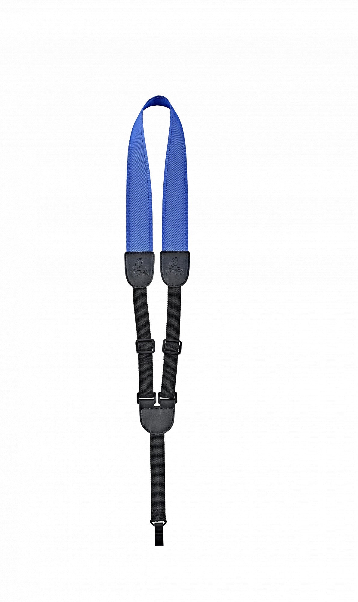 ORTEGA Nylonukulelengurt mit Support Hook - blau