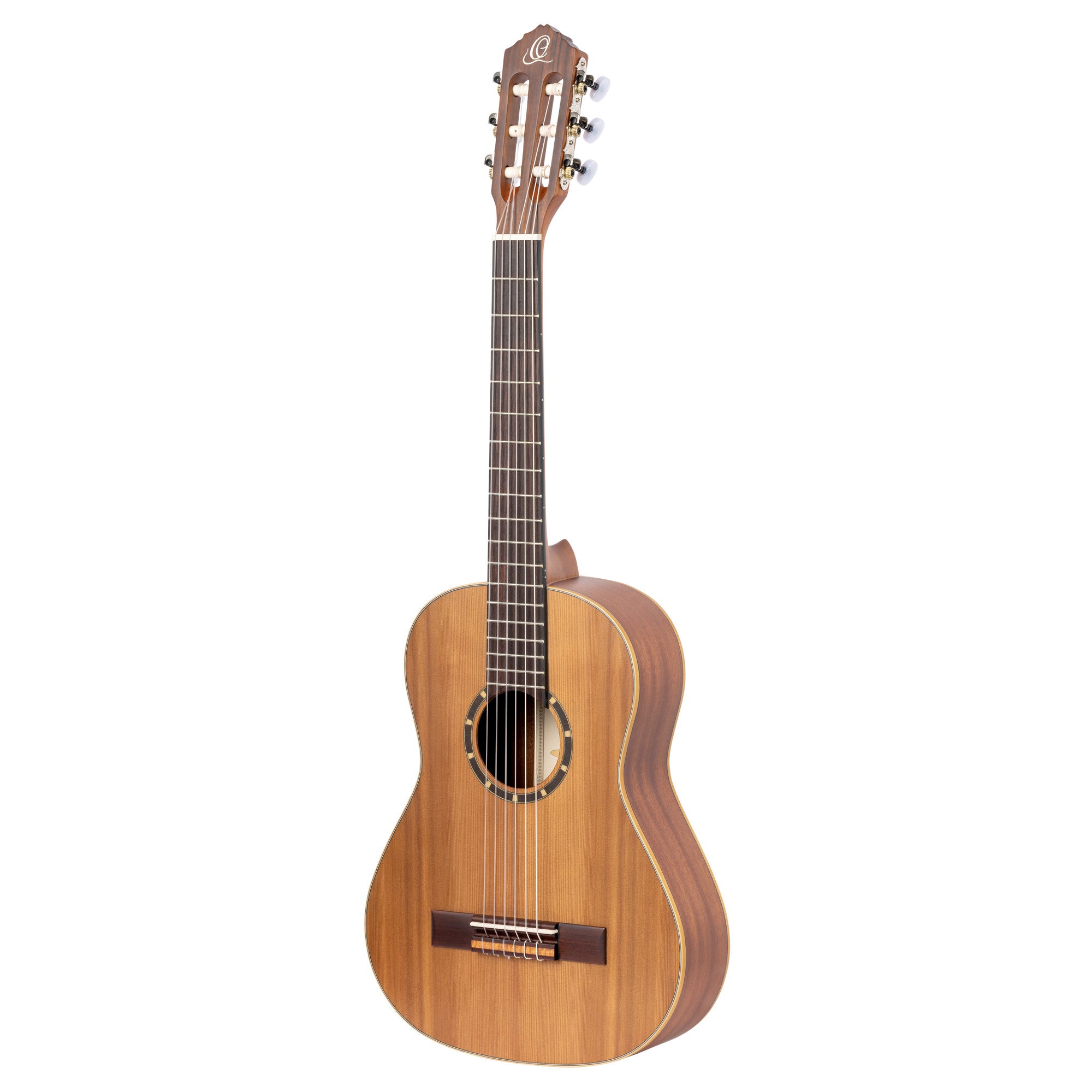 ORTEGA Family Series 1/2 Konzertgitarre 6 String Lefty - Zeder / Mahagoni Natur + Bag