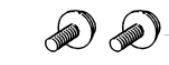 TAMA Befestigungsschrauben 4 Stück - M4 x 16mm mit Unterlegscheibe