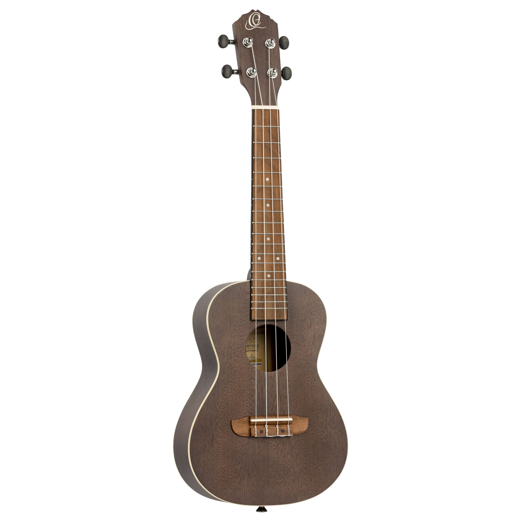 ORTEGA Earth Serie Konzert Ukulele 4 String - Okoume Coal Black