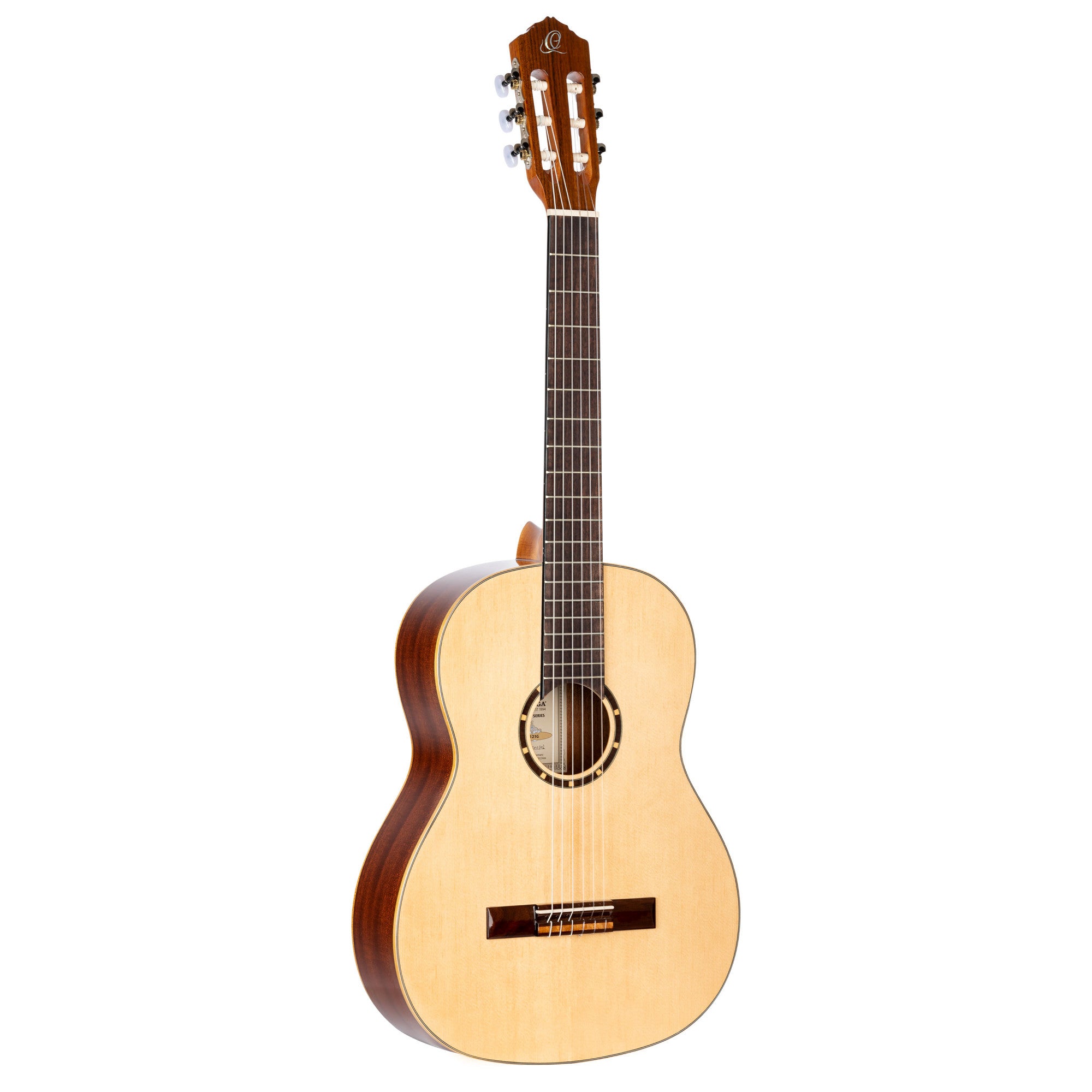ORTEGA Family Series 4/4 Konzertgitarre 6 String - Mahagoni Gloss Natur + Bag