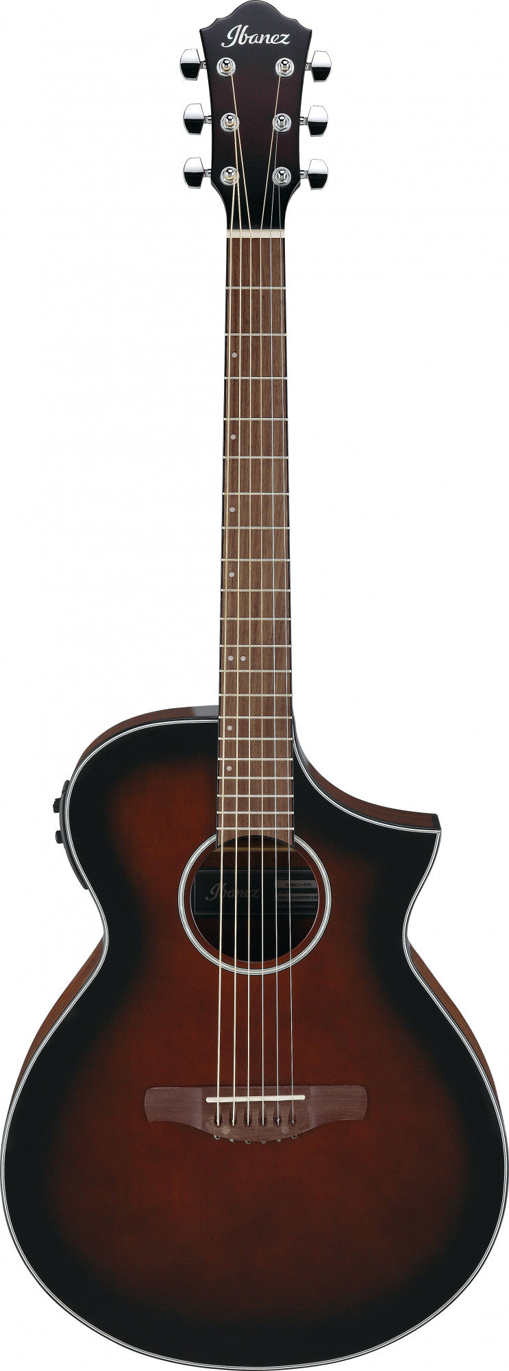 IBANEZ AEWC Akustikgitarre 6-String - Dark Violin Sunburst High Gloss