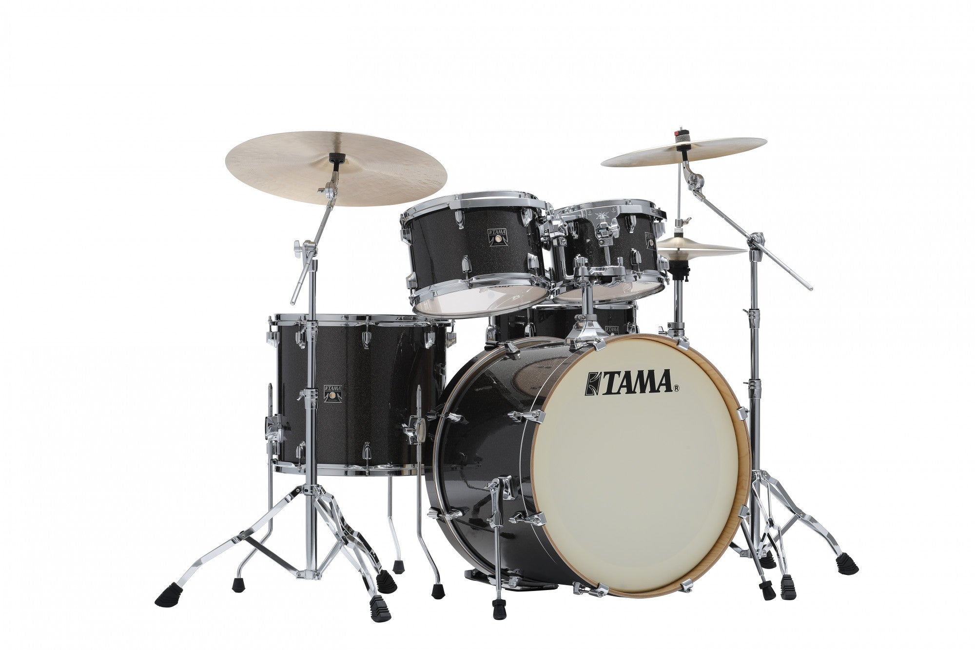 TAMA Superstar Classic Shell Kit 5 teilig - Midnight Gold Sparkle/Chrom HW