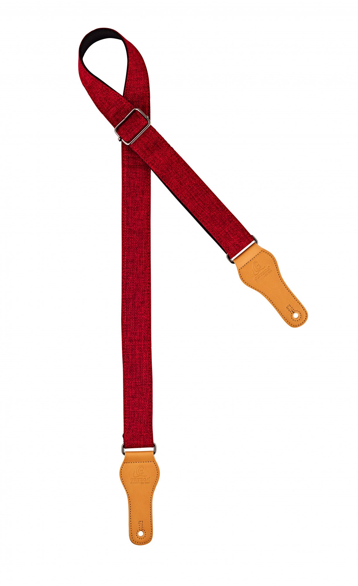 ORTEGA Casual Series Baumwollukulelengurt - Burgundy