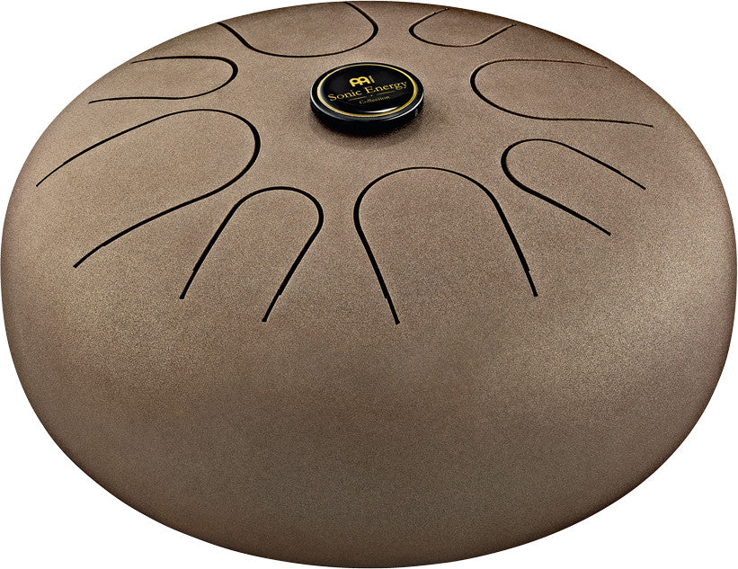 MEINL Sonic Energy Steel Tongue Drum 12" - A Akebono/8 Töne/440Hz - Vintage Brown