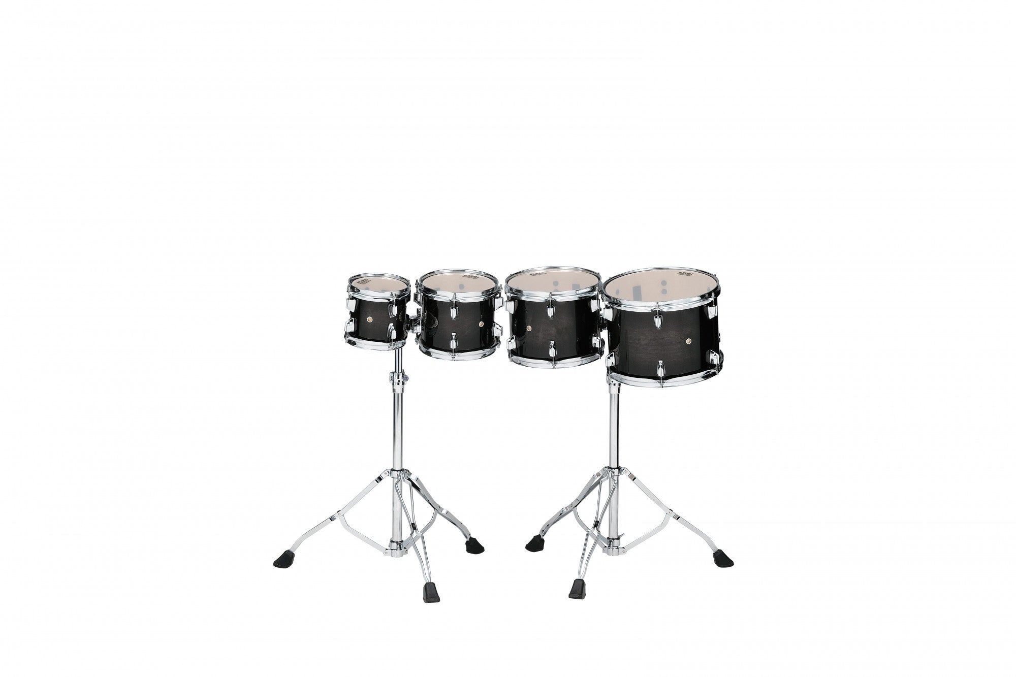 TAMA High-Pitched Concert Tom Set 4 teilig - Transparent Black Burst/Chrom HW