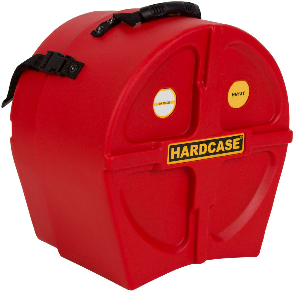 HARDCASE Bass Drum Case mit Rollen 20" (14" - 20") - Red / komplett gepolstert