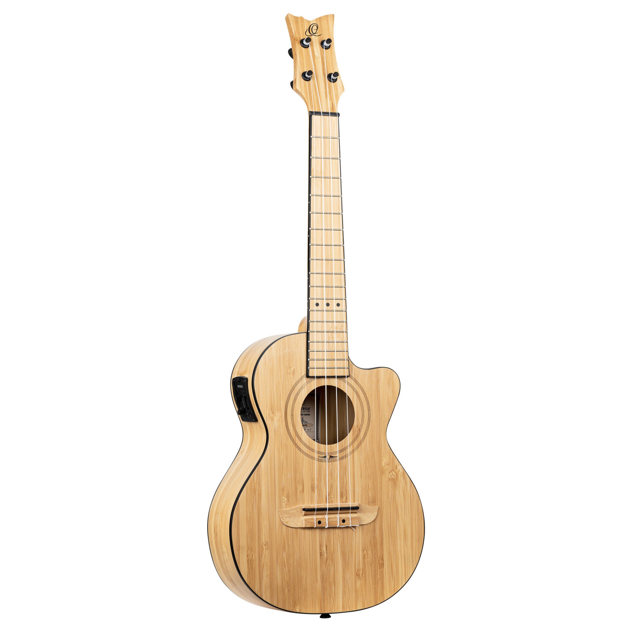 ORTEGA Bamboo Serie Tenor Ukulele 4 String - Solid Bamboo Natural + Bag