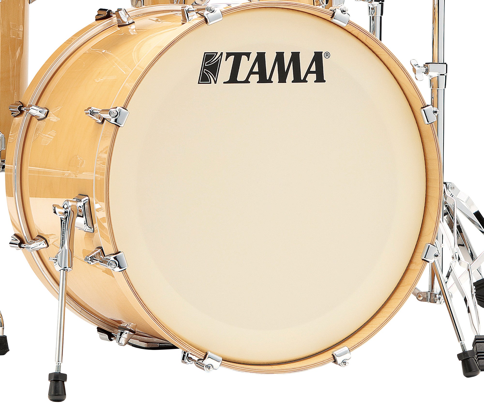 TAMA Superstar Classic Bass Drum 22" x 14" - Gloss Natural Blonde/Chrom HW/ohne Tom Halter
