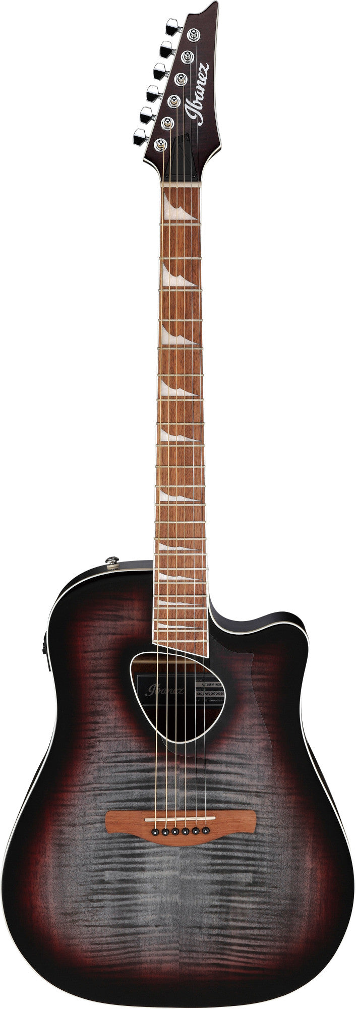 IBANEZ ALT Akustikgitarre 6-String - Red Doom Burst High Gloss
