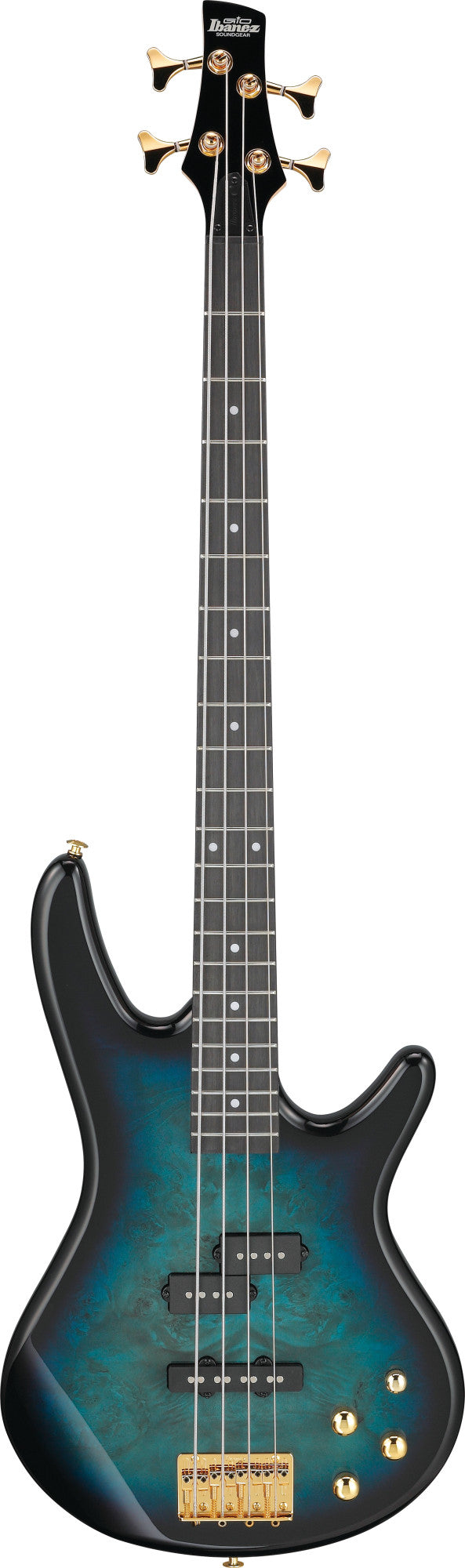 IBANEZ GIO SR E-Bass 4-String - Transparent Marine Burst