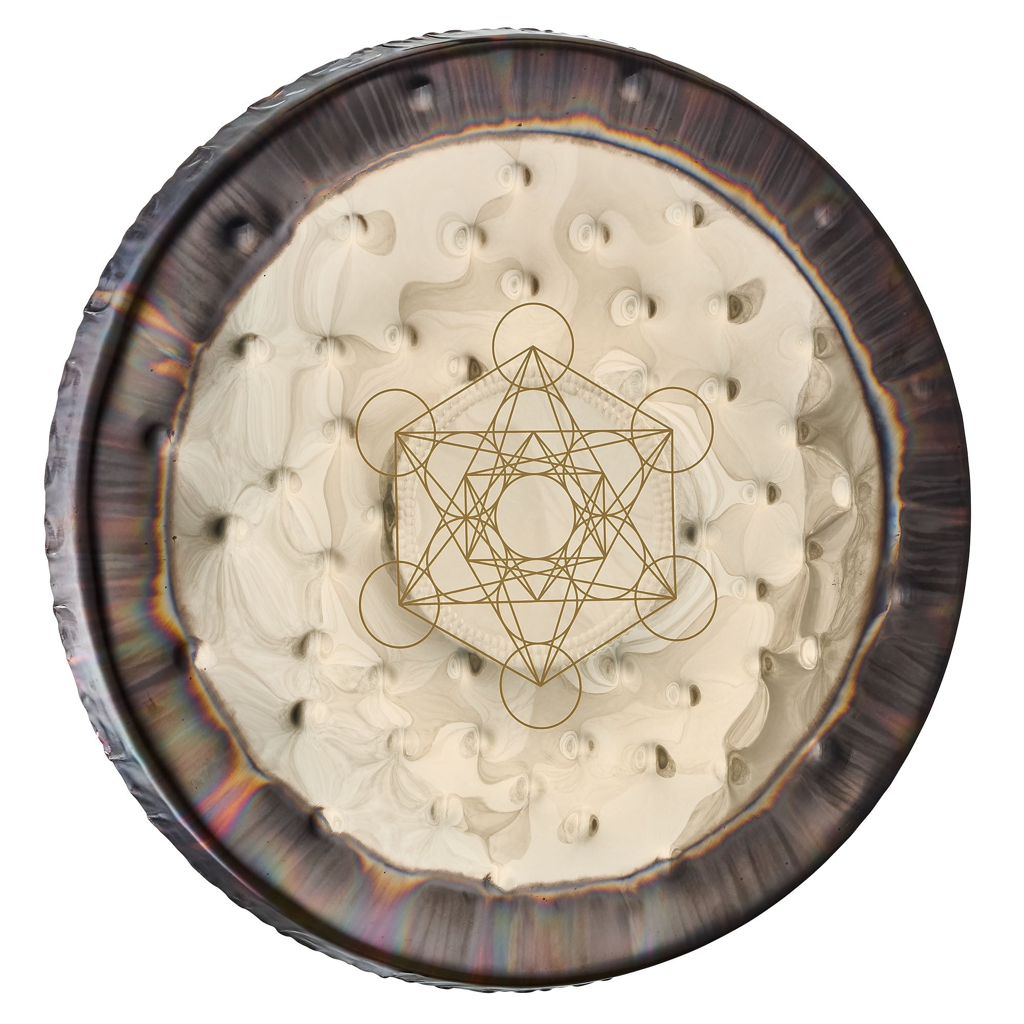 Meinl Sonic Energy 22" Soundscape Gong, Metatrons Würfel
