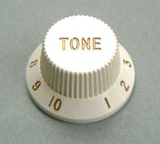 IBANEZ Tone Potiknopf - weiß für AT100CL/JEM505/JEM7V7/JEM7V