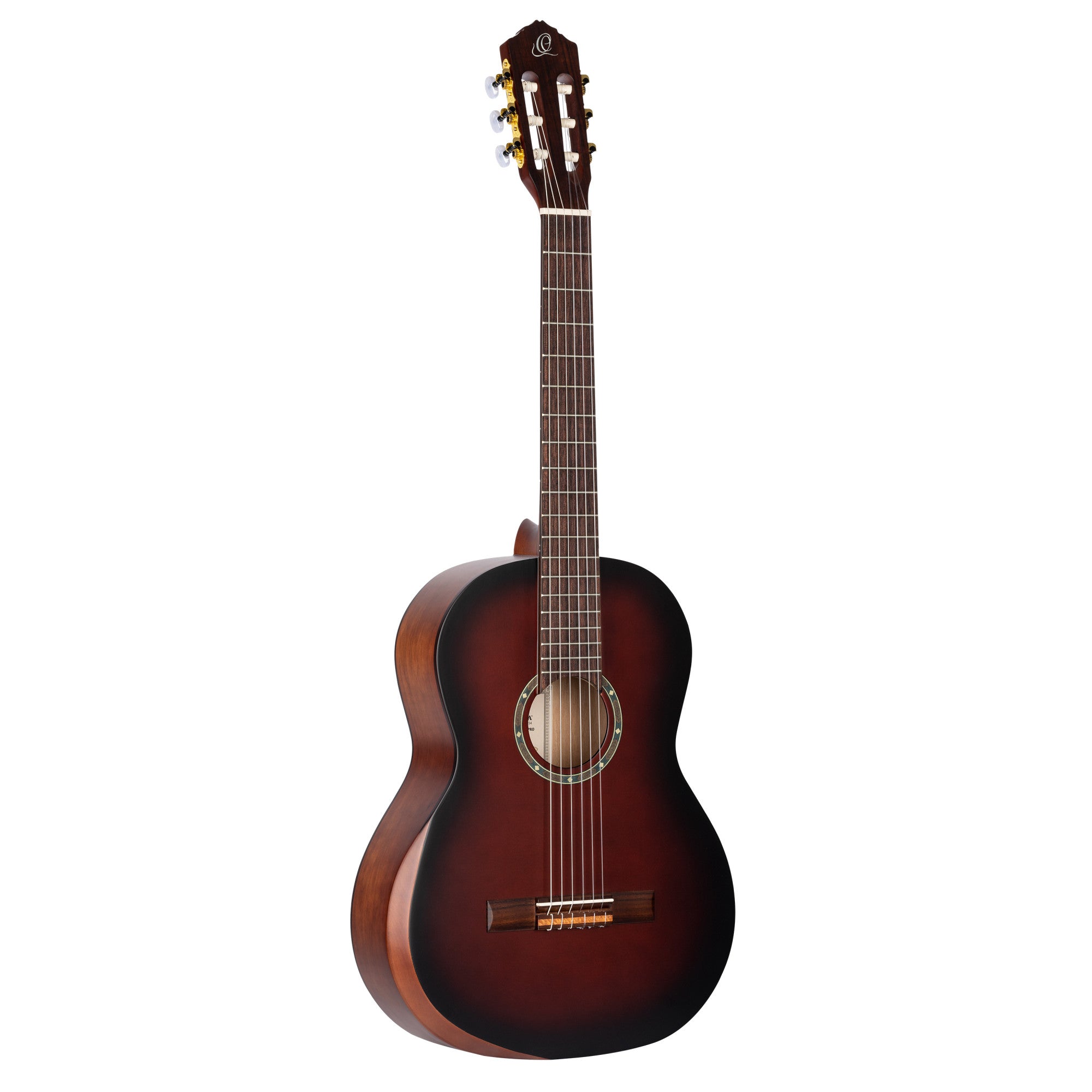 ORTEGA Student Series Pro DeLuxe 4/4 Konzertgitarre 6 String - Massive Fichte / Catalpa Bourbon Fade