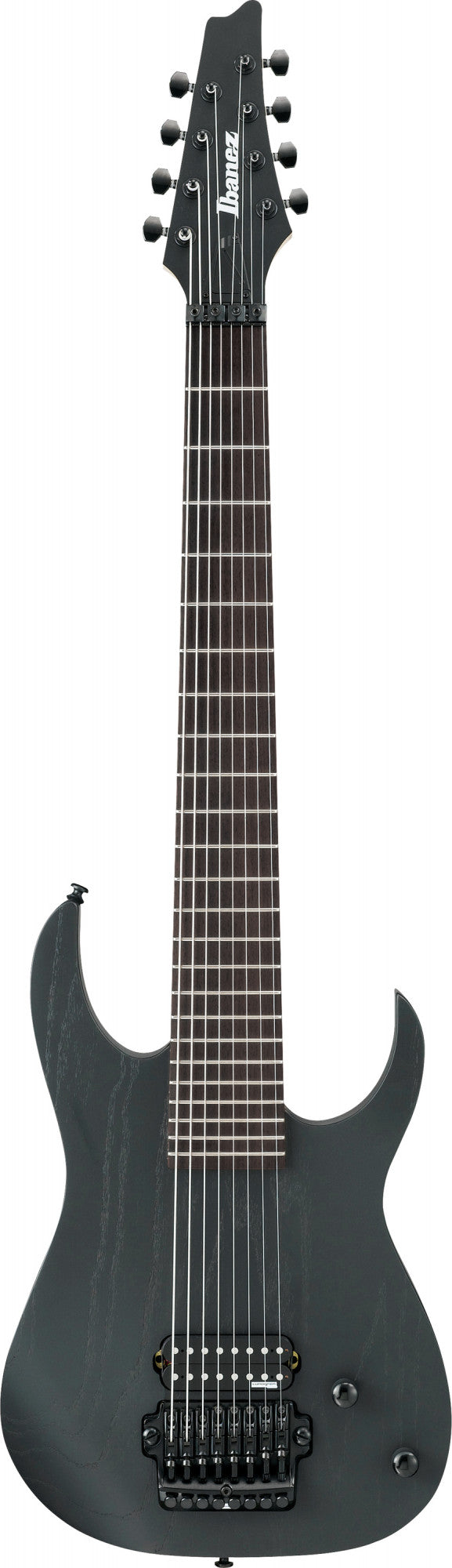 IBANEZ Mårten Hagström Signature E-Gitarre 8-String - Weathered Black + Gigbag