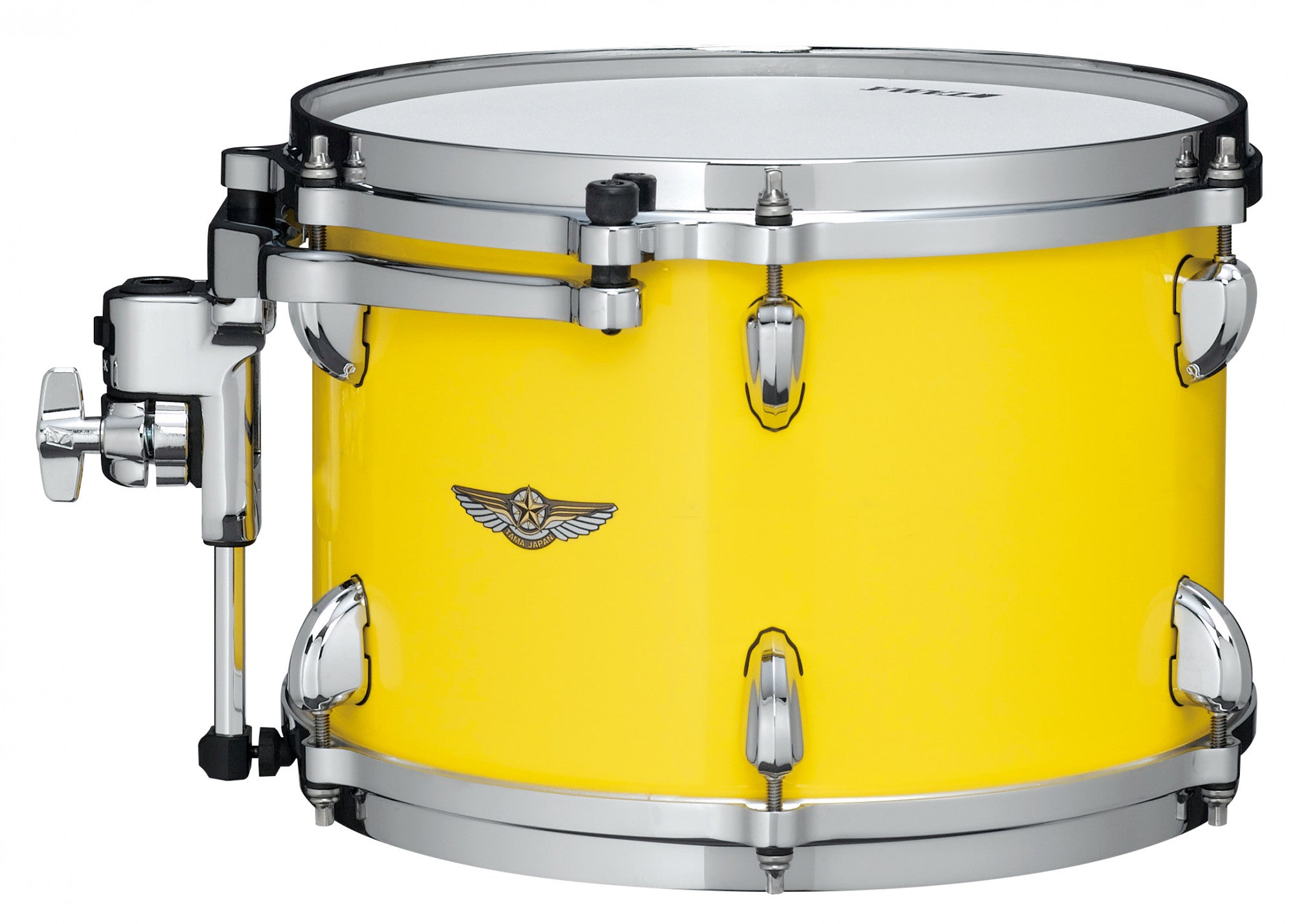 TAMA STAR Walnut Rack Tom 10" x 10" - Sunny Yellow Lacquer/Chrom HW
