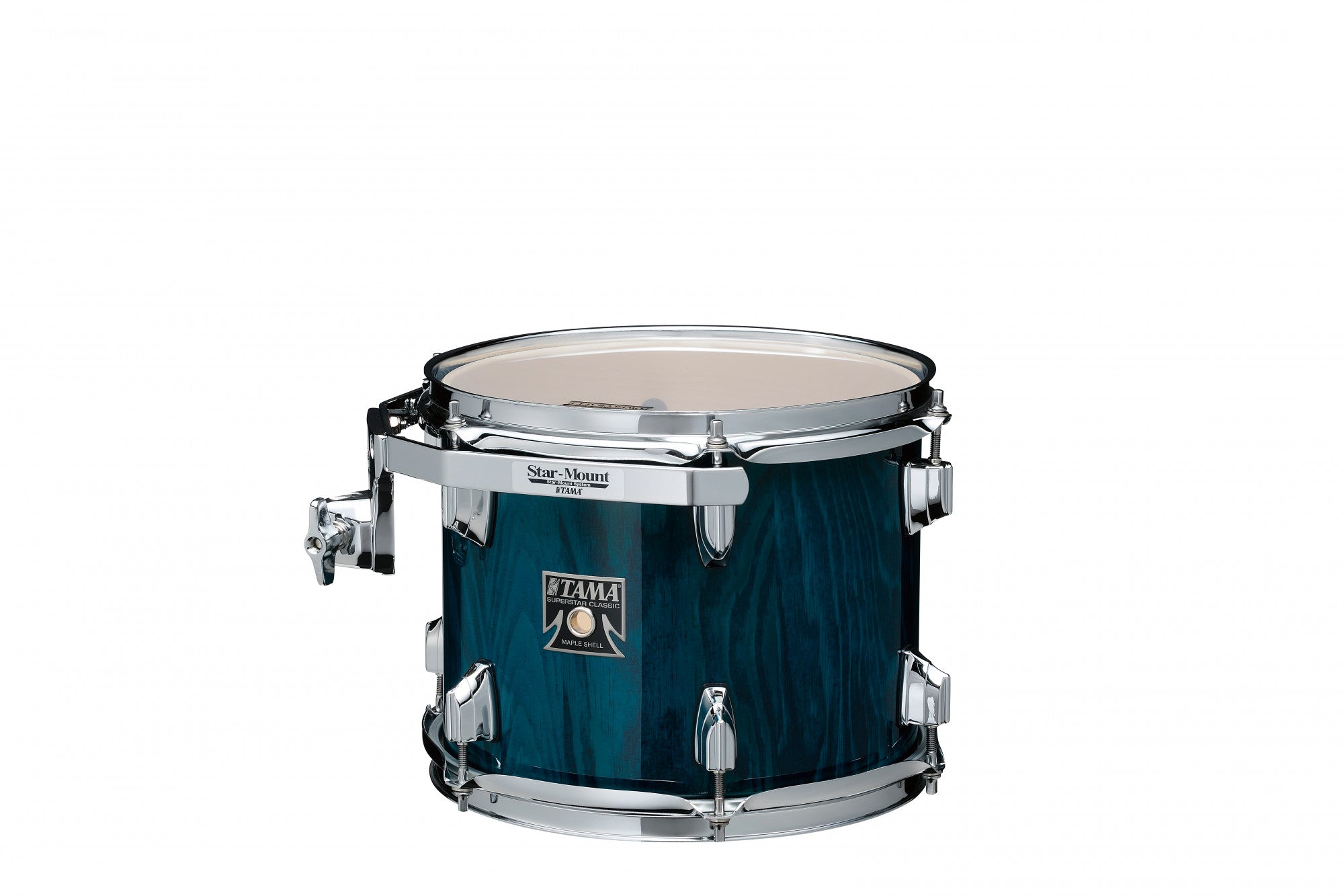 TAMA Superstar Classic Rack Tom 8" x 6" - Gloss Sapphire Lacebark Pine/Chrom HW