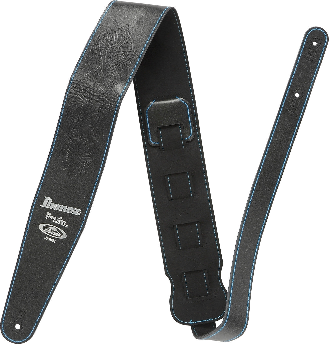 IBANEZ Prestige Leather Strap - Black Pearl
