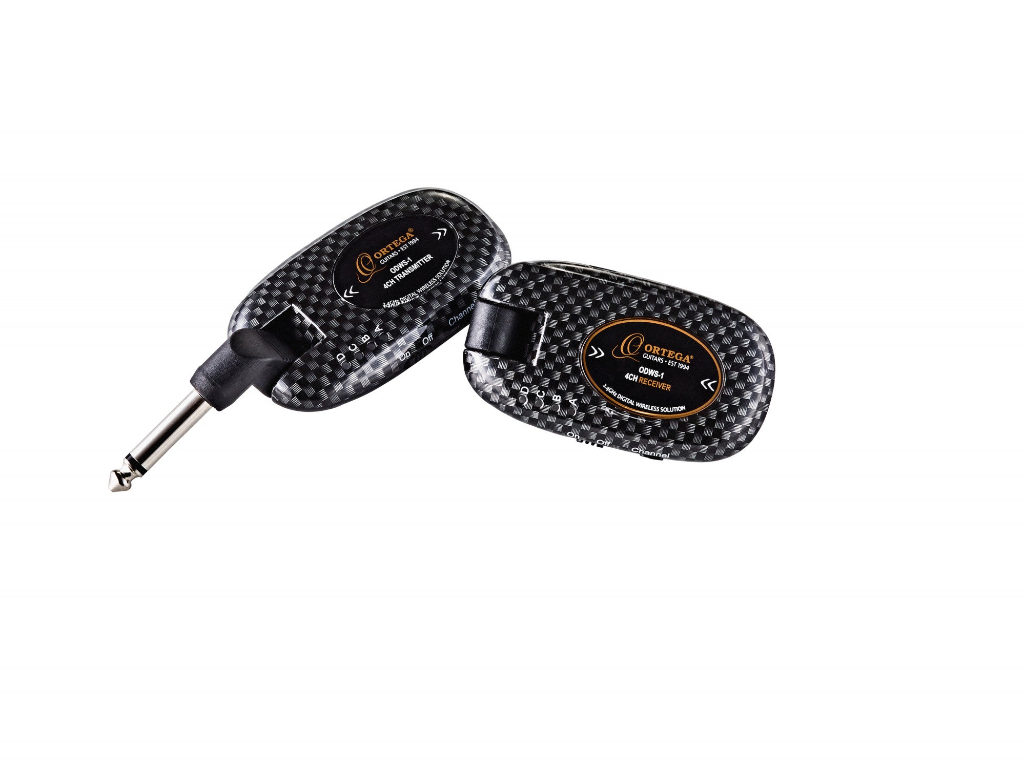 ORTEGA Digital Wireless System - 4 Kanäle / 2,4 Ghz / wiederaufladbar + USB Kabel
