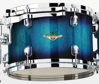 TAMA Starclassic Maple Lacquer Rack Tom 8" x 6" - Molten Electric Blue Burst/Chrom HW