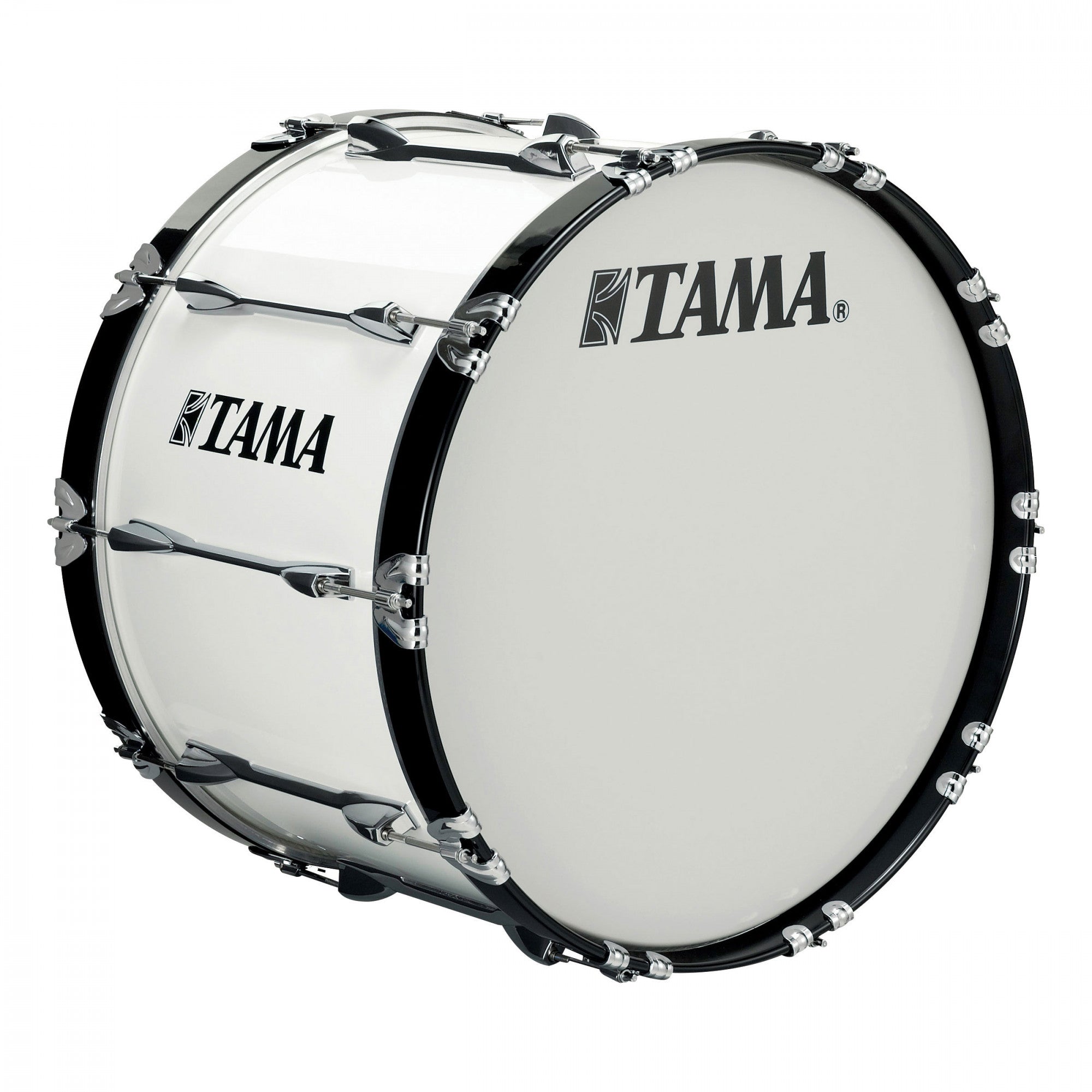 TAMA Starlight Bass Drum 20" x 14" - Sugar White/Chrom HW