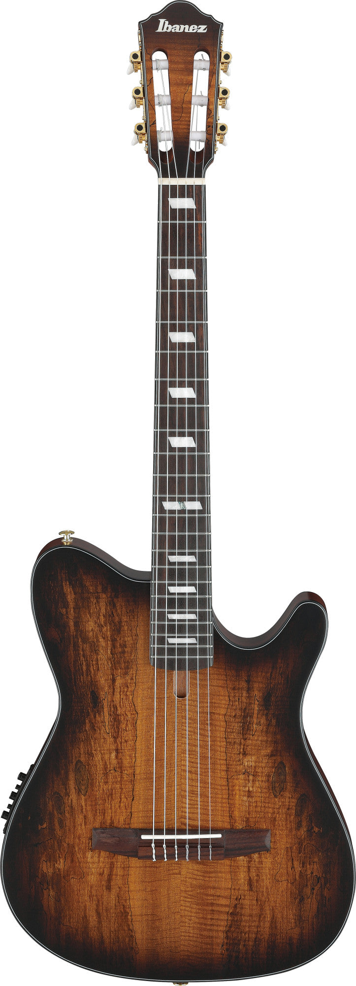 IBANEZ FRH Nylon-Saiten-Gitarre 6-String - Tobacco Burst Low Gloss