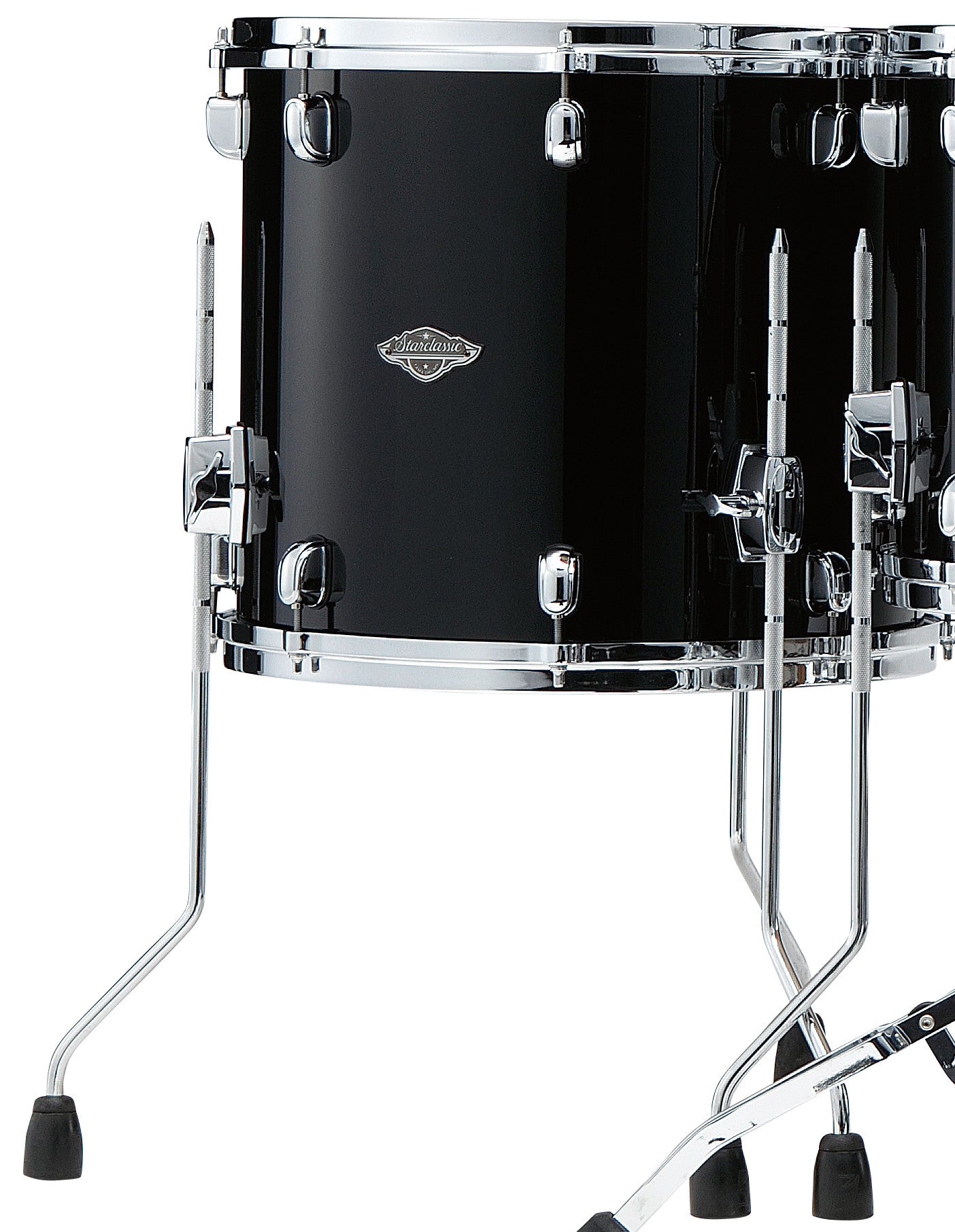 TAMA Starclassic Performer Floor Tom 16" x 14" - Piano Black/Chrom HW