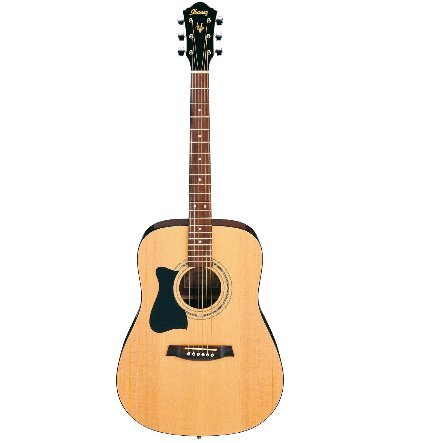 IBANEZ Jampack Akustikgitarren-Set 6-String Lefty - Natural + Gigbag, Gurt, Stimmgerät & Plektren