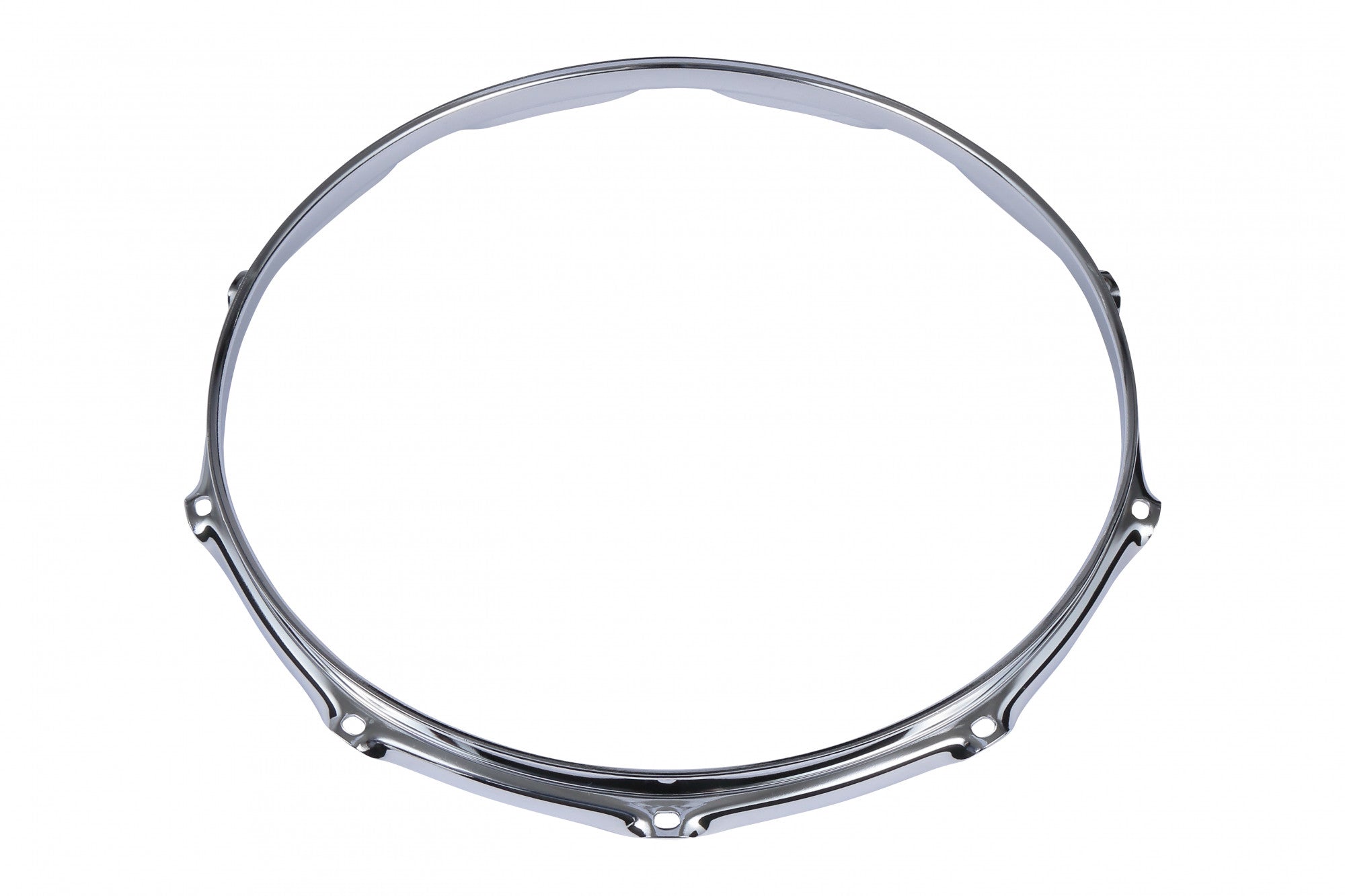 TAMA 2.3mm Steel Mighty Hoop 14" 10-Loch - Chrom Batter Side