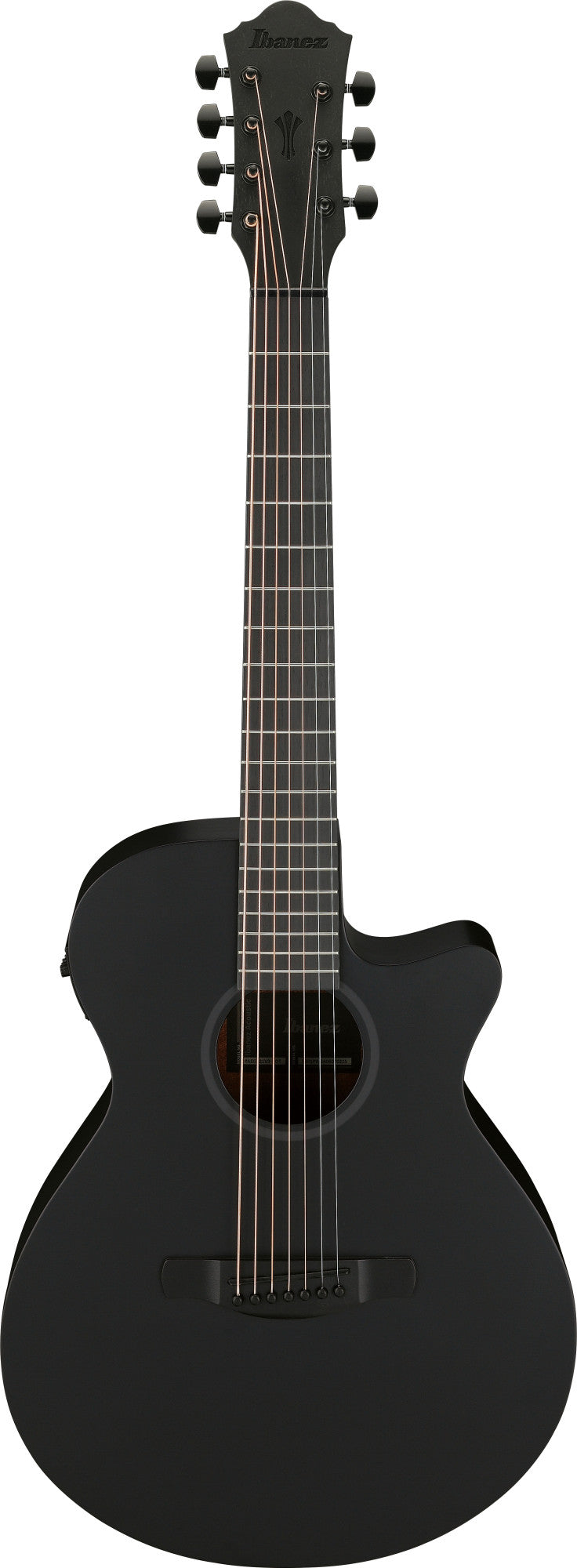 IBANEZ AEG Akustikgitarre 7-String - Black Out