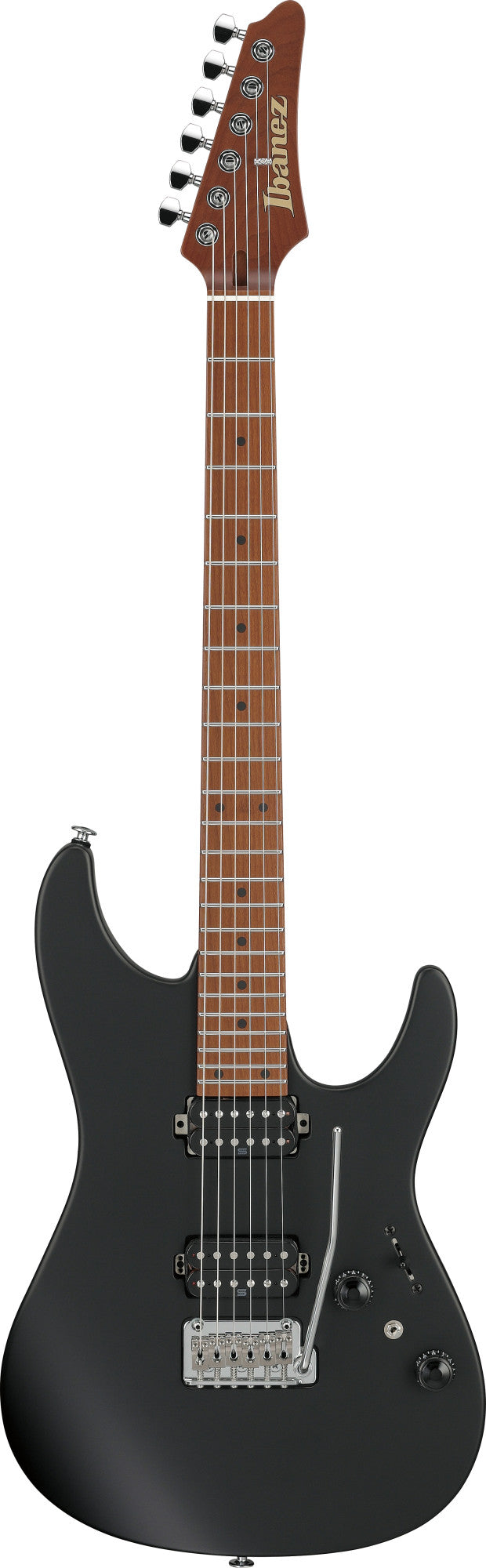 IBANEZ Prestige AZ E-Gitarre 6-String - Black Flat + Koffer (M20AZ)