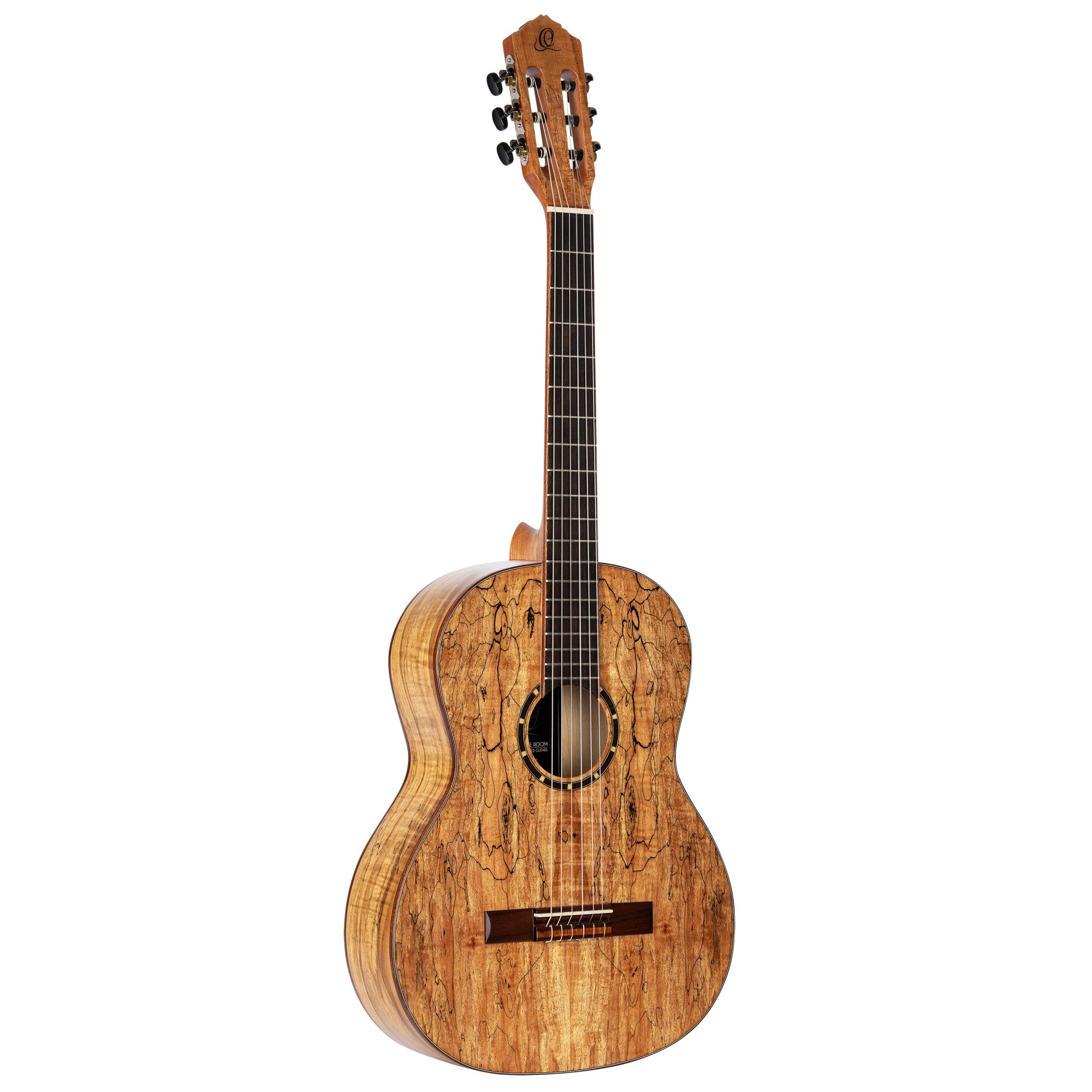 ORTEGA The Private Room 4/4 Konzertgitarre 6-String - Spalted Maple Natur + Gigbag