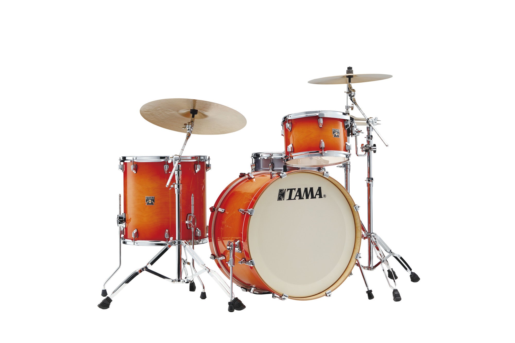 TAMA Superstar Classic Shell Kit 3 teilig - Tangerine Lacquer Burst/Chrom HW