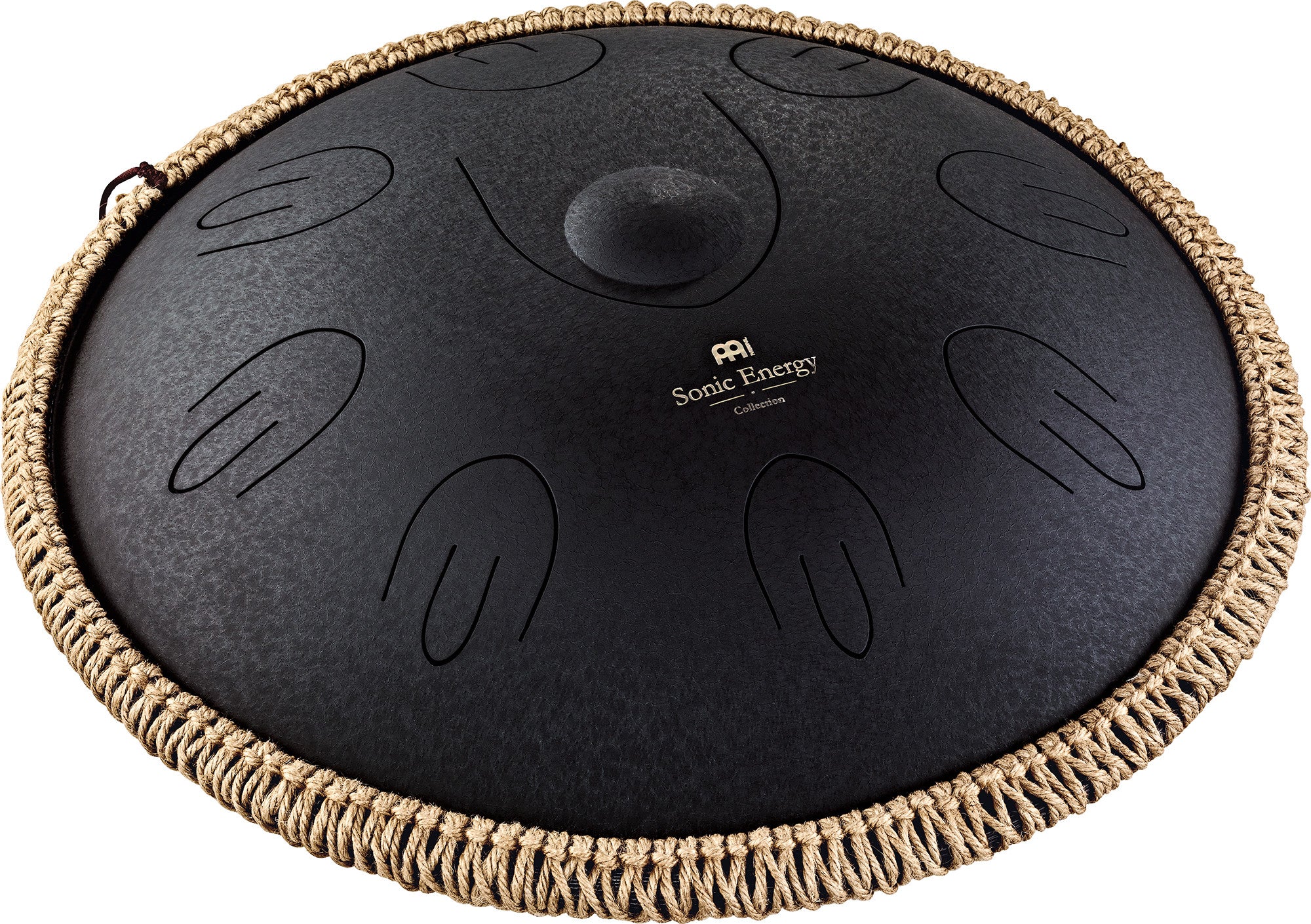 MEINL Sonic Energy Octave Steel Tongue Drum 16" - D Kurd/9 Töne/44 Hz - schwarz