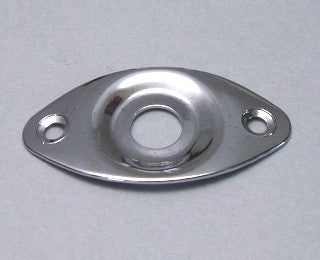 IBANEZ Buchsenblech (oval) - für ausgewählte GIO / GART / SIGNATURE modelle chrom