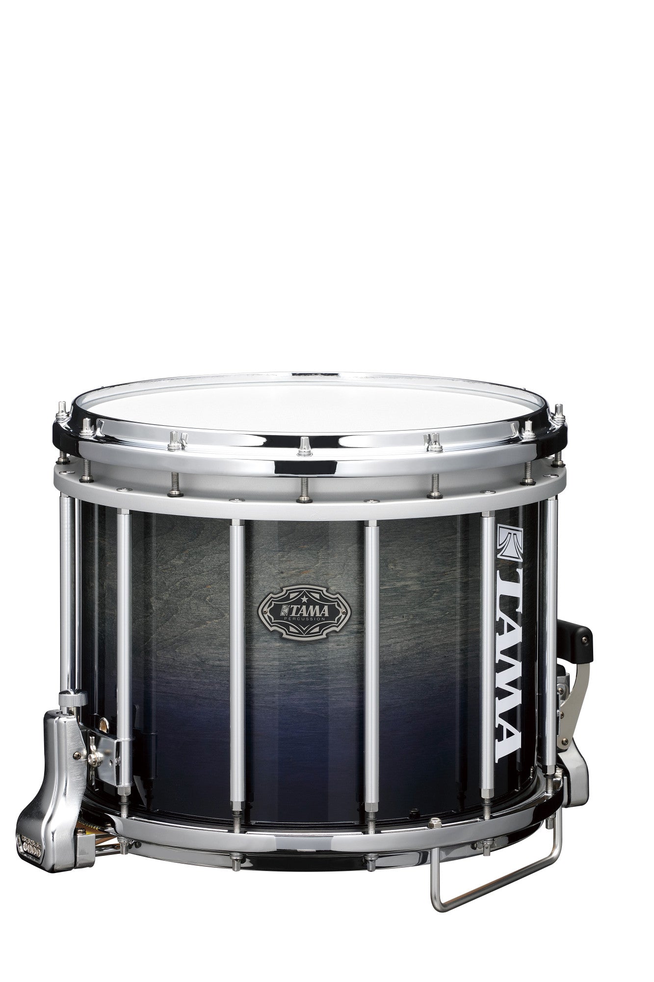 TAMA Fieldstar Marching Snare Drum 14" x 12" - Smoky Indigo Fade