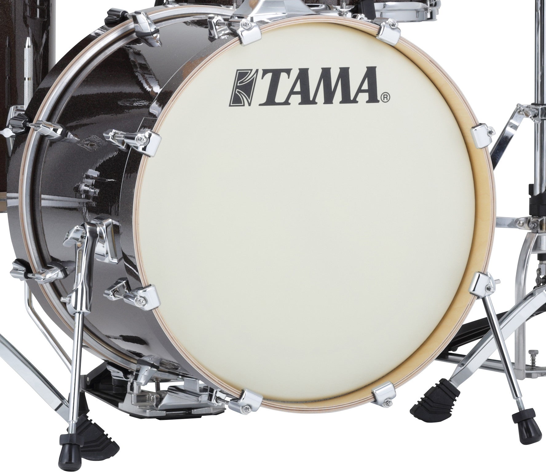 TAMA Superstar Classic Bass Drum 22" x 14" - Midnight Gold Sparkle/Chrom HW/ohne Tom Halter