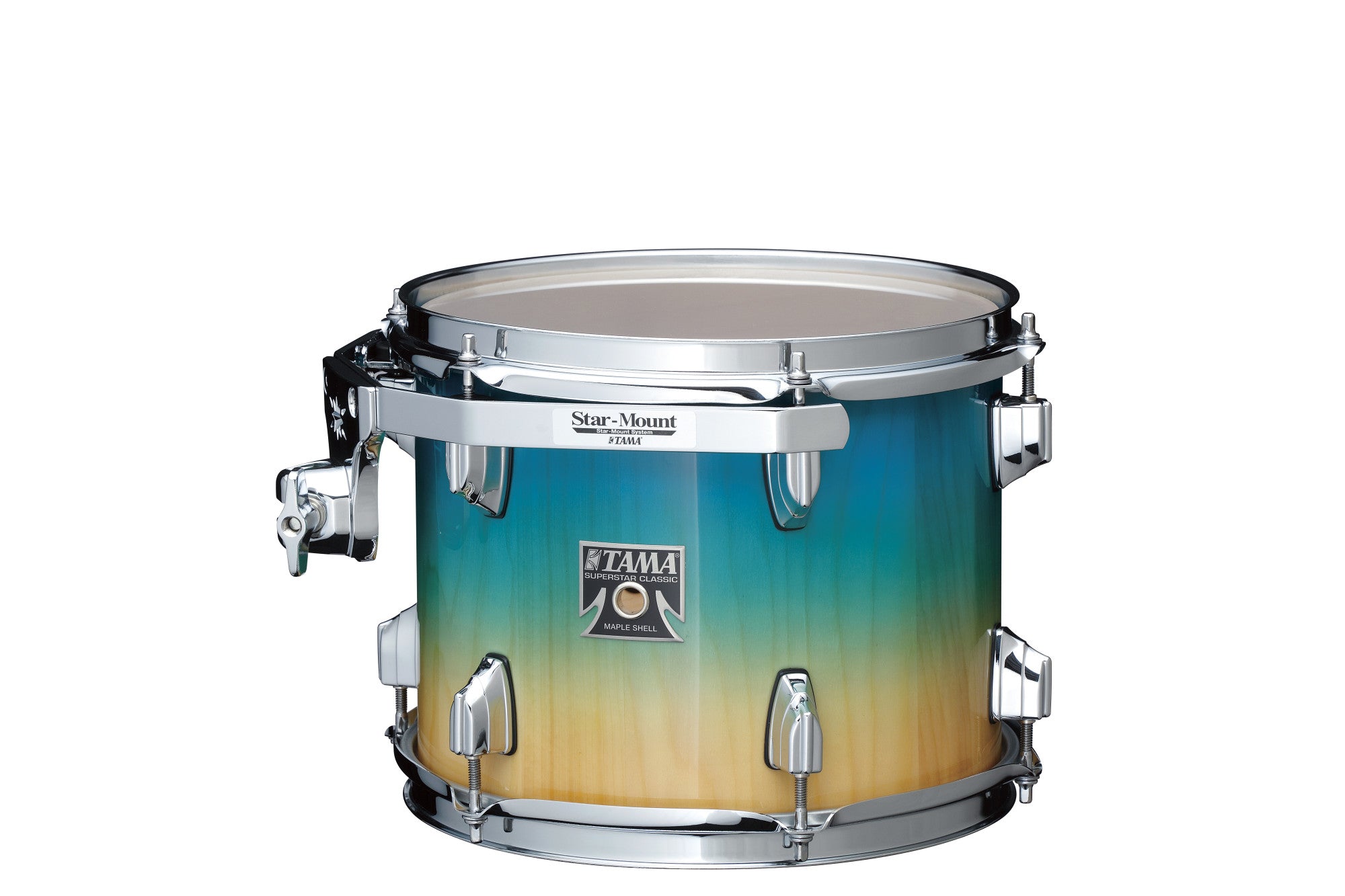 TAMA Superstar Classic Rack Tom 8" x 6" - Caribbean Lacebark Pine Fade/Chrom HW